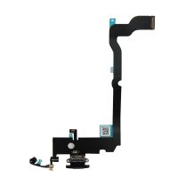 Шлейф для Apple iPhone Xs Max на системный разъем и микрофон <черный> ― OnlineBazar.su