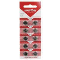 Батарейка Smart Buy AG10 (упаковка 10шт.) ― OnlineBazar.su