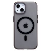 Чехол для Apple iPhone 14 силиконовый MagSafe №9 <черный> ― OnlineBazar.su