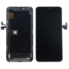 Дисплей для Apple iPhone 11 Pro Max модуль в сборе с тачскрином <черный> (оригинал)