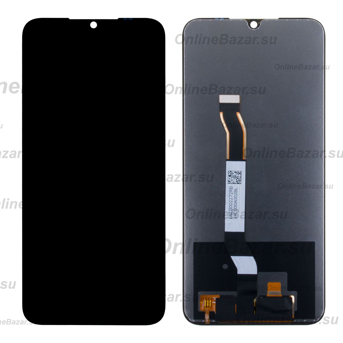 Дисплей для Xiaomi Redmi Note 8 в сборе с тачскрином <черный> (оригинал) ― OnlineBazar.su