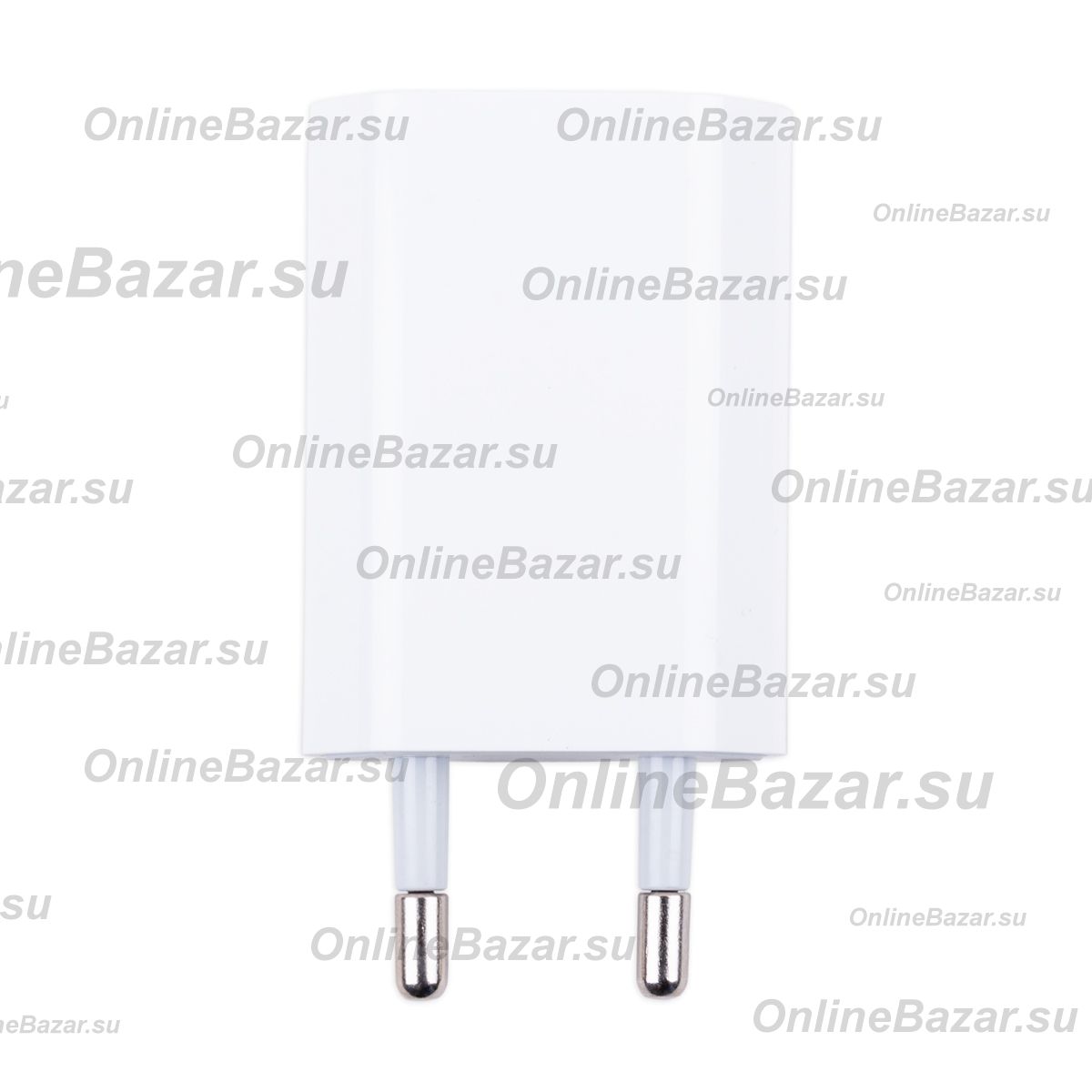 Сетевое зарядное устройство USB для Apple iPhone (A1400/MD813ZM/A) <белый> (премиум) ― OnlineBazar.su