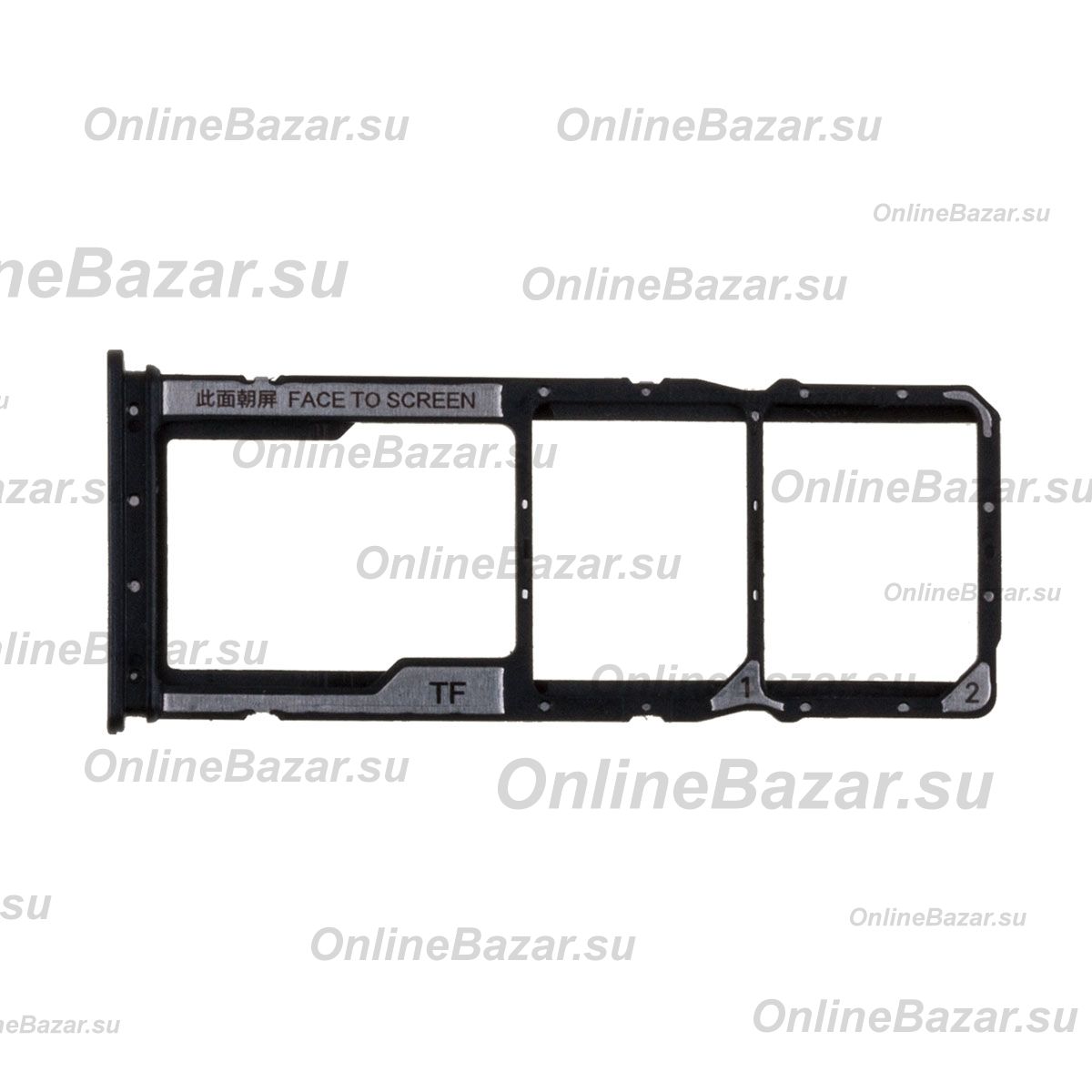 Лоток Sim-карты для Xiaomi 220333QNY и карты памяти <серый> ― OnlineBazar.su