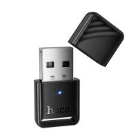 Bluetooth адаптер в порт USB Hoco UA42 (BT 5.4) <черный> ― OnlineBazar.su